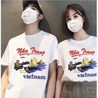 Áo Thun Du Lịch Nha Trang Hot Trend Unisex Nam Nữ S-5XL