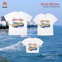 Áo Thun Du lịch Sầm Sơn 250gsm | Holiday Vietnam | Nam nữ Unisex