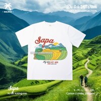 Áo Thun Du lịch Sapa 250gsm | Holiday Vietnam | Nam nữ Unisex