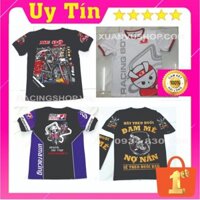 Áo thun đua RACING -   Xe DRAG  - TSHIRT RACING TEAM  Nhiều Mẫu  Bảo Hành Bong Tróc Trọn Đời . ་