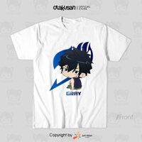 Áo thun Fairy Tail Gray Chibi ngắn tay