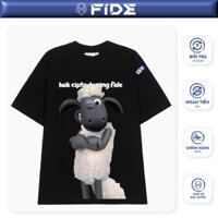 Áo thun FIDE Cừu shaun phông unisex nam nữ form rộng cổ tròn ulzzang SHAUN 17
