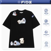 Áo thun FIDE shark unisex form rộng cổ tròn SHARK CUTE - AT10