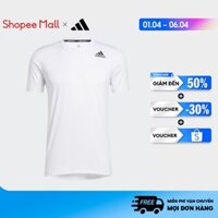 Áo Thun Fitted Techfit adidas Nam trắng GL9882