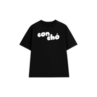 Áo thun form boxy, áo thun trơn cổ tròn, unisex nam nữ