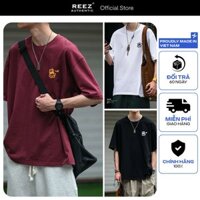 Áo thun form rộng, áo phông unisex local brand nam chất cotton dày dặn phong cách Ulzzang REEZ- AT001