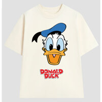 Áo thun form rộng Donald Duck Cotton cao cấp nam nữ - Streetwears SGS-5XL