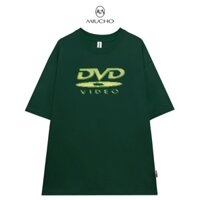 Áo thun form rộng nữ Unisex chất vải cotton MT020 Miucho Brand in graphic