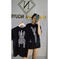 ÁO THUN FROM RỘNG HÌNH CHÓ