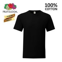 Áo thun Fruit of the Loom Comfort Style 100% Cotton Đen