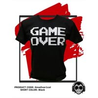 Áo thun GAMEOVER 1COL Pixelated Font Style Shirt unisex đẹp