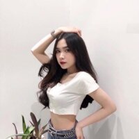 Áo thun gân croptop cực hot