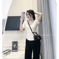 Áo thun gân kiểu