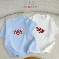 Áo Thun Gân Nữ Cổ Tròn Pastel, Áo Phông Baby Tee Borip Ôm Body Local Brand In Hình Tay Ngắn