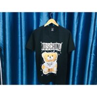 Áo thun  gấu kim tây chữ đen (có video)