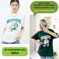 ÁO THUN GẤU SPAO WOODIE