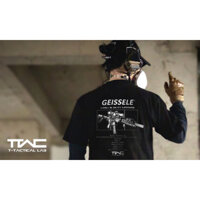 Áo thun Geiissele mới URG-I mắt thường 3D vẽ tay nam ngắn tay quạt quân đội Áo thun số lượng cao 100% cotton