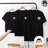 Áo Thun Gia Đình 4 Người Logo Cả Nhà Đáng Yêu - Bé Trai,XXXL