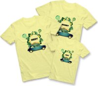 Áo Thun Gia Đình ATLAN Mã TKA100 Mau Vàng Nhạt - S-3XL - 5