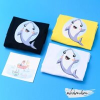 Áo Thun Gia Đình cotton 100% (Ảnh Thật) - Mẫu Baby Shark