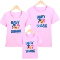 Áo thun gia đình hot trend Baby Shark EM69 Thời Trang Elsa