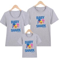 Áo thun gia đình hot trend Baby Shark EM69 Thời Trang Elsa