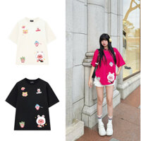 Áo Thun Gimme Oversize - Hình Loppy  - Premium Cotton Sợi Đôi 250gsm 2 Chiều - GMT67