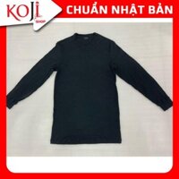 Áo thun giữ nhiệt cổ tròn/tim Topvalu màu trắng