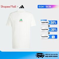 Áo Thun Graphic Lounge Pizza adidas Nam trắng JJ4016