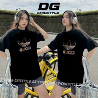 Áo Thun Gu Chì Gu.cci Unisex Form Rộng DG Chicstyle Chất Vải Cotton Định Lượng 250 Chất Vải Mềm Mịn