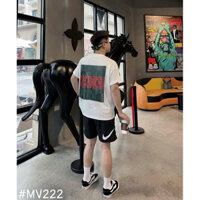 Áo Thun Gucci Hot Trend 2025 - Form Áo Unisex Nam Nữ - Chất Liệu 100% Cotton Mịn - Hàng Full Tem tag Túi Zip