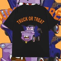 áo thun halloween Áo thun bí ngô Halloween Lightning Mcqueen Áo thun Halloween Quà tặng Halloween #AT07