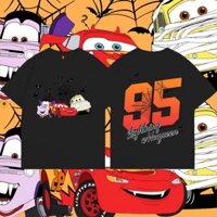 áo thun halloween Áo thun bí ngô Halloween Lightning Mcqueen Áo thun Halloween Quà tặng Halloween #AT05