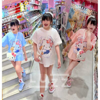 Áo Thun Hello Kitty 3 Màu Xinh Bé Gái Linhluzz Shop Thời Trang Bé Gái