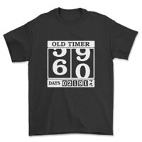 Áo thun hẹn giờ cũ nam / Unisex ngộ nghĩnh 60Th Đồng hồ sinh nhật hàng đầu