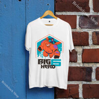 Áo thun hình Baymax và Hiro Hamada trong Big Hero 6 (8 mẫu) ANB002