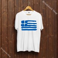 Áo Thun hình đất nước Hy Lạp GREECE Unisex Cotton cổ tròn phong cách mềm mại trẻ trung O3GRC005