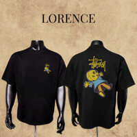 Áo Thun 𝓢𝓽𝓾𝓼𝓼𝔂 Hình Nộm Chuẩn Cotton 2 Chiều 260GSM Dày Dặn Thoáng Mát - Lorence