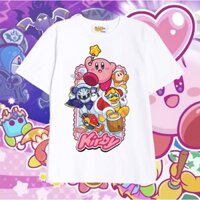 Áo thun họa tiết "Kirby" đáng yêu Unisex Nam Nữ