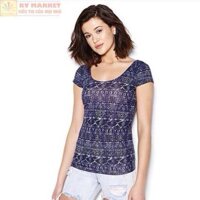 Áo thun họa tiết thổ cẩm