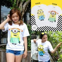 Áo thun hoạt hình Thái Minion GS038 GS039 | Shopee Việt nam