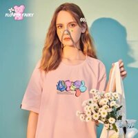 Áo Thun HỒNG GẤU MÀU - Áo Thun Unisex Nam Nữ