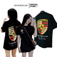 Áo thun hottrend PORSCHE my dream vải cotton 250