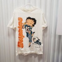 Áo Thun In Hình Cá Heo 1993 Miami Betty Boop Cổ Điển Hl7879