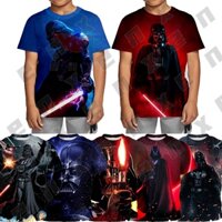 Áo Thun In Hình Darth Vader Anakin Skywalker 3D Thời Trang Cho Bé