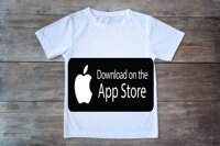 Áo thun in hình logo App Store