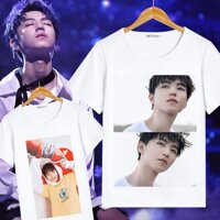 Áo thun in hình nhóm nhạc TFBOYS - mẫu1,Xl