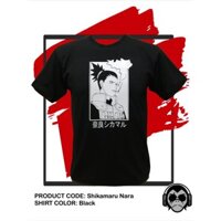 Áo thun in hình Shikamaru Nara, Naruto Anime chất đẹp giá siêu tốt