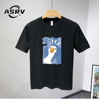 Áo thun in hình vịt hoạt hình dễ thương ASRV thời trang mùa hè