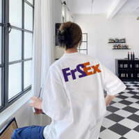 Áo thun in hình xe tải FR2 Fr2Ex có sẵn Áo thun nam nữ cổ tròn phong cách Nhật Bản cổ tròn tay ngắn